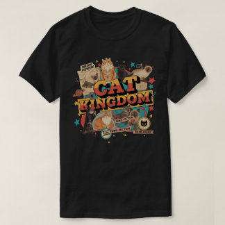 Retro Cat Kingdom Aesthetic - Vintage 90s T-Shirt