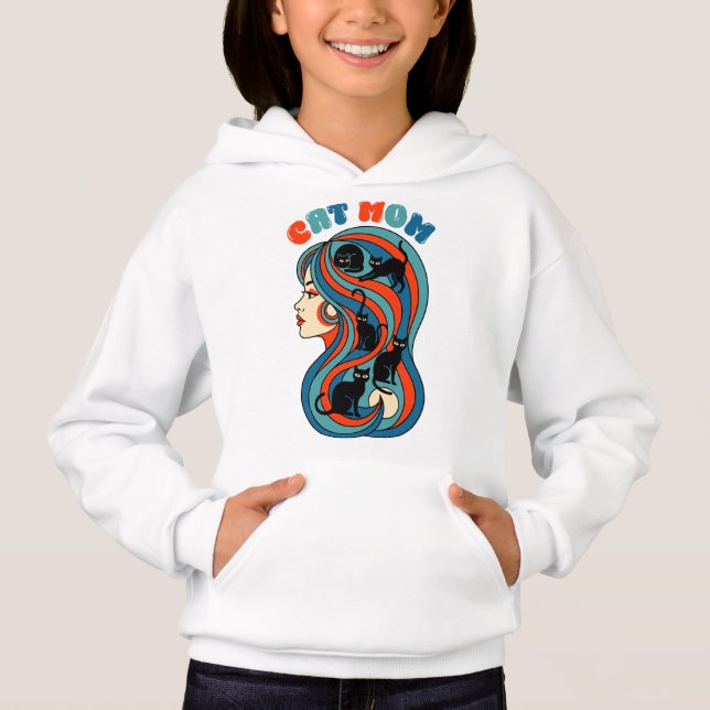 Retro Cat Mom (Front)