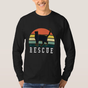 Retro Cat Owner Kitten Furry Pet T-Shirt