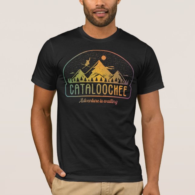 Retro Cataloochee Ski T-Shirt (Front)