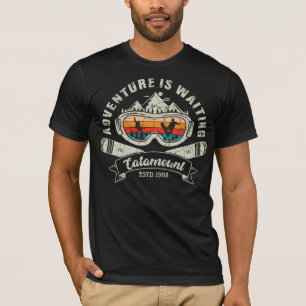 Retro Catamount Ski Adventure is Waiting T-Shirt