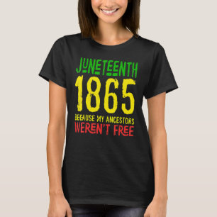 Retro Celebrating Black Freedom Juneteenth June 19 T-Shirt