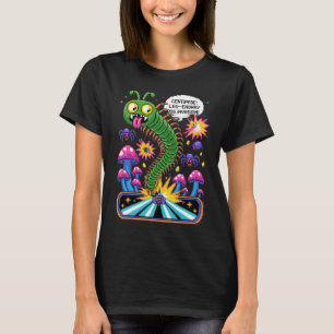 Retro Centipede Arcade T-Shirt - Leg-endary 80s