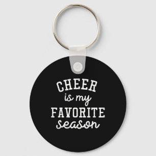 Retro Cheer Is My Favourite Season Cheerleading Co Key Ring