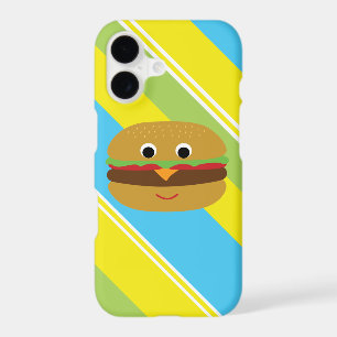 Retro Cheeseburger iPhone Case