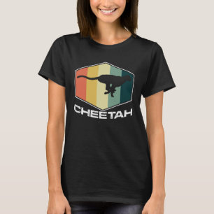 Retro Cheetah Big Cats African Savannah Wild Cats T-Shirt