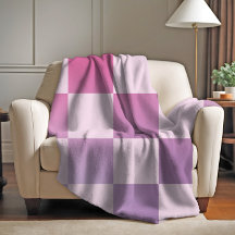 Retro Chequered Chequered Gradient Purple Pattern