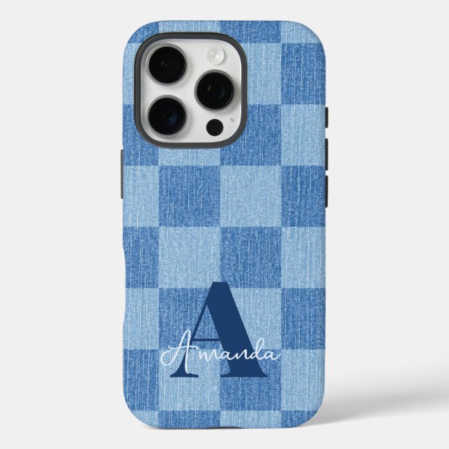 Retro Chequered Fade Case-Mate iPhone Case (Back)