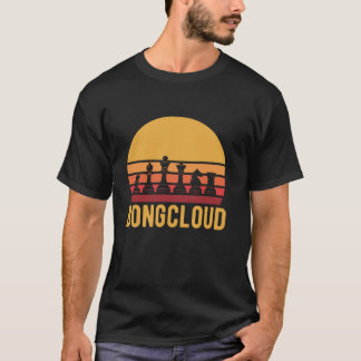 Retro Chess Game Bongcloud Funny Opening Meme Long T-Shirt