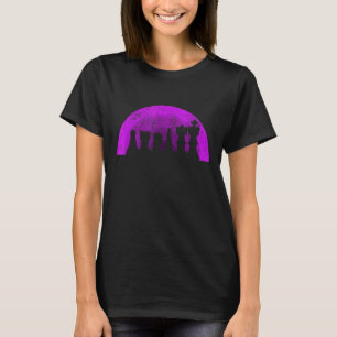 Retro Chess Pieces Chess Player 6 T-Shirt