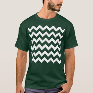 Retro Chevron Pattern Zig Zag T-Shirt