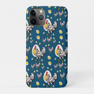 Retro Chickens iPhone 11 Pro Case