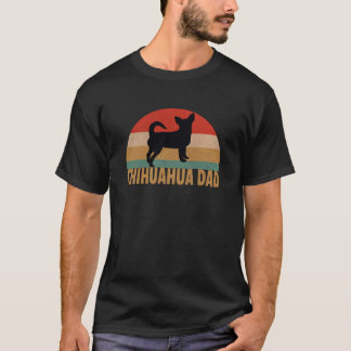 Retro Chihuahua Dad Dog Vintage Chihuahua T-Shirt