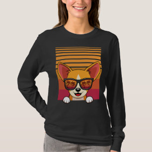 Retro Chihuahua Dog Sunglasses Aloha Beach T-Shirt