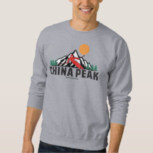 Retro China Peak Ski  Sweatshirt