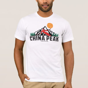 Retro China Peak Ski T-Shirt