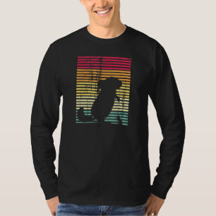 Retro Chinchilla Pet Rodent Vintage Chinchilla T-Shirt