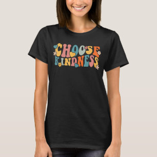 Retro Choose Kindness Spiritual Women Aesthetic Tr T-Shirt