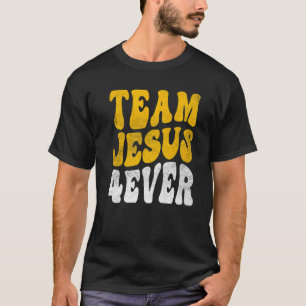 Retro Christianity Faith Christ Lord Saviour Team T-Shirt