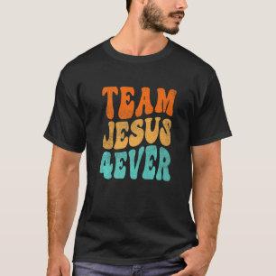Retro Christianity Faith Christ Lord Saviour Team T-Shirt
