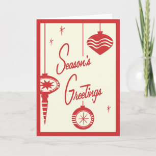 Retro Christmas Card