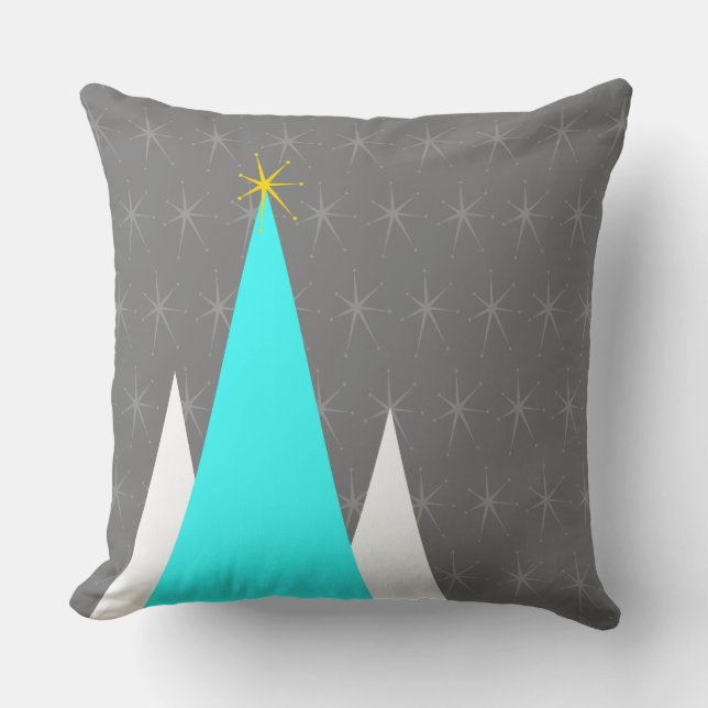 Retro Christmas Cushion (Front)