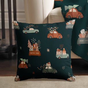 Retro Christmas  Cushion