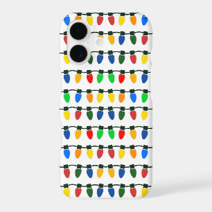 Retro Christmas Holiday Colourful String Lights Ar