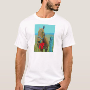 retro Christmas Horse T-Shirt