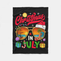 Retro Christmas In July Sungles Beach Summer Hawai