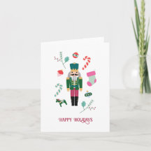 Retro Christmas Nutcracker Vintage Holiday