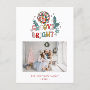 Retro Christmas Postcard