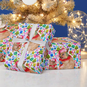 Retro Christmas Quokka Wrapping Paper