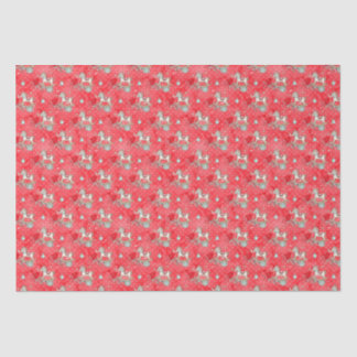 Retro Christmas Rocking Horse Tissue Paper