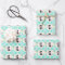Retro Christmas Siamese Cat Ogee Pattern