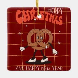 Retro Christmas Tree Cookie Ornament