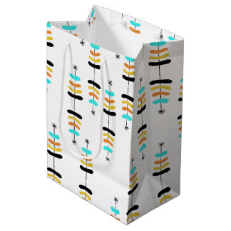 Retro Christmas Tree Gift Bag
