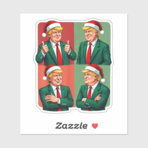 Retro Christmas Trump Claus