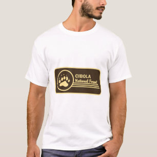 Retro Cibola National Forest Patch T-Shirt