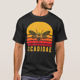 Retro Cicada Cicadidae Entomologists T-Shirt