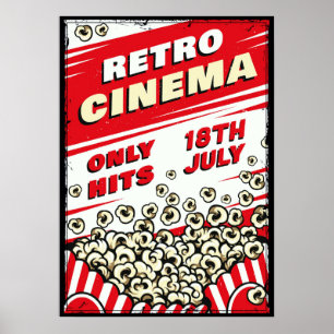 Retro Cinema Vintage Classic Retro Poster