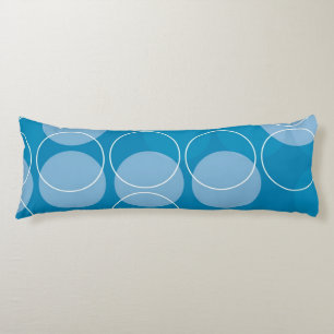 Retro circles body cushion