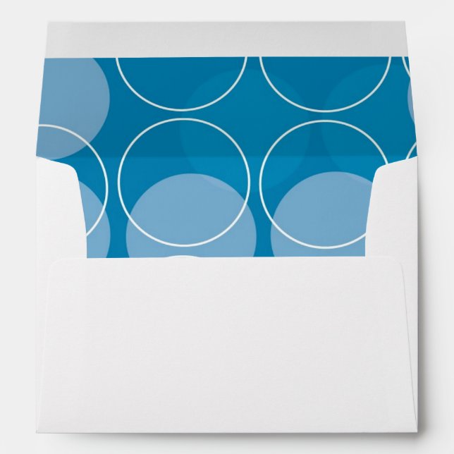 Retro circles envelopes (Back (Bottom))