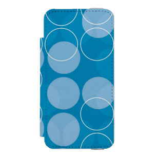 Retro circles incipio watson™ iPhone 5 wallet case