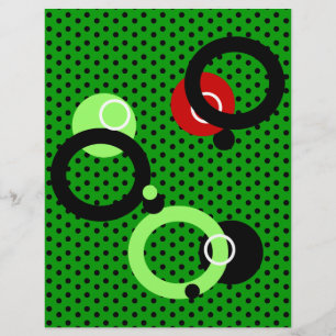 Retro Circles Letterhead