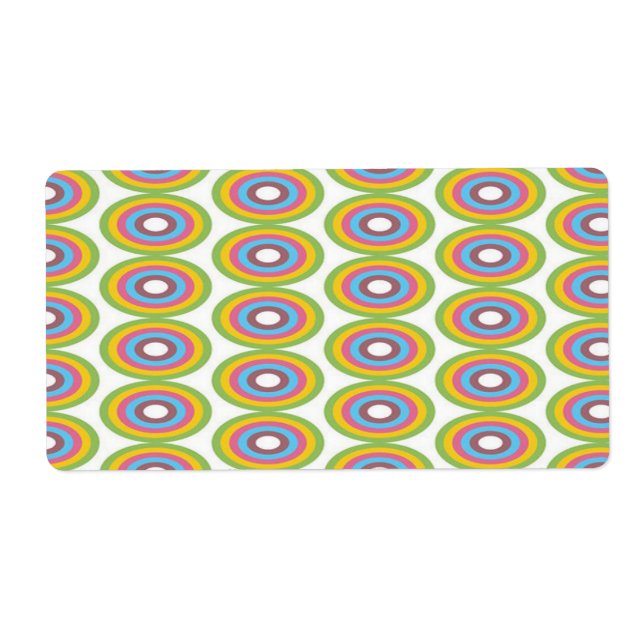 Retro circles pattern (Front)