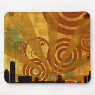 Retro City Mouse Pad