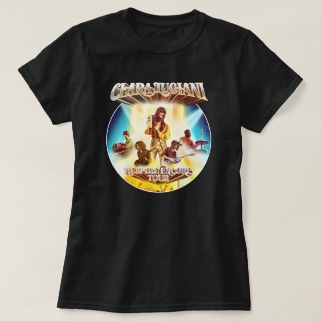 RETRO CLARA LUCIANI TRIBUTE DESIGN T-Shirt (Design Front)