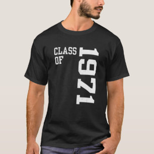 Retro Class of 1971 Senior High School Reunion Vin T-Shirt