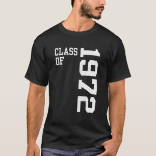 Retro Class of 1972 Senior High School Reunion Vin T-Shirt